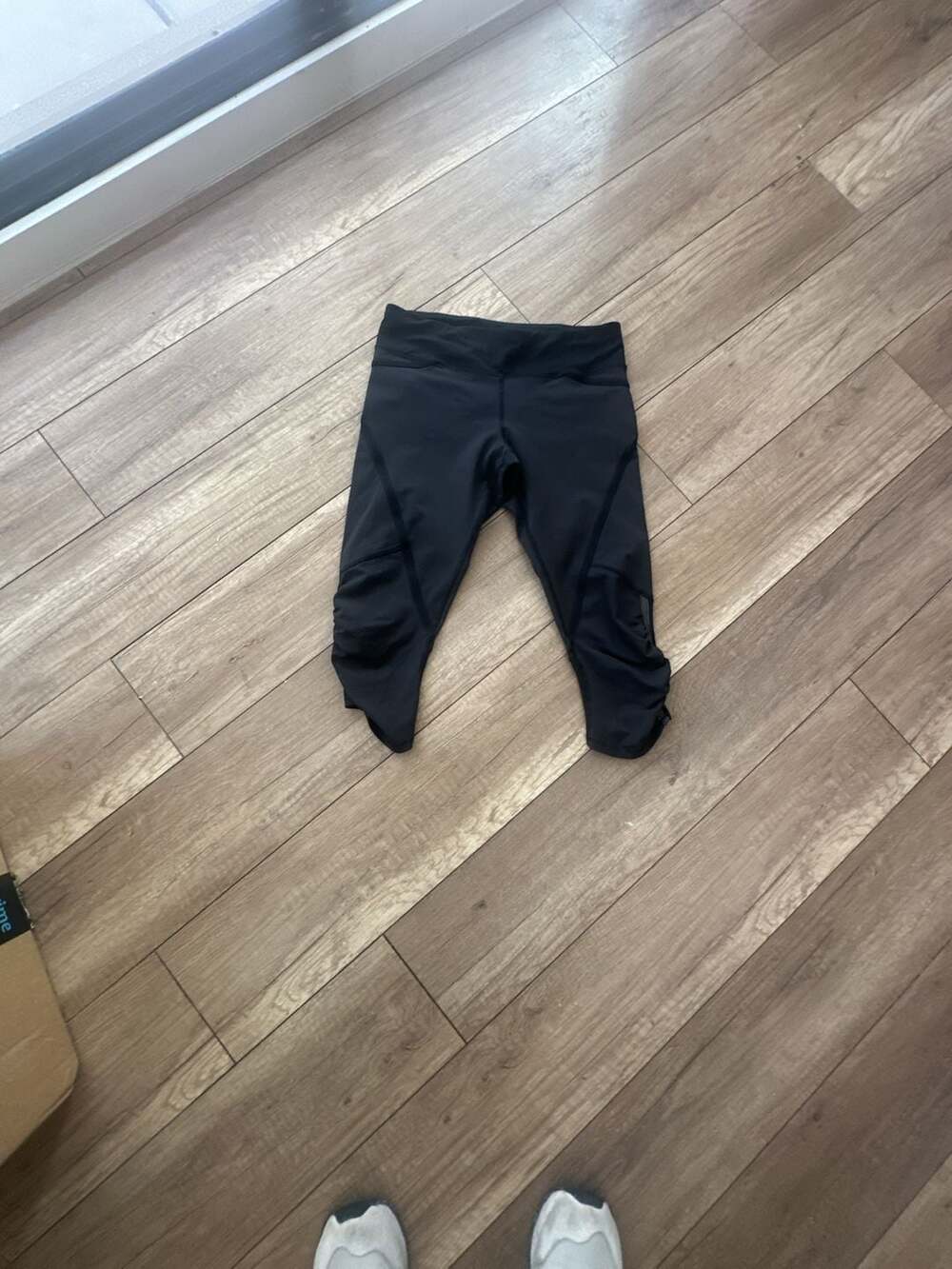 Lululemon Pace Rival Crop Luxtreme Black Leggings Size 6